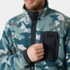 Helly Hansen Panorama Prınted Pıle Çıtçıtlı Erkek Mont