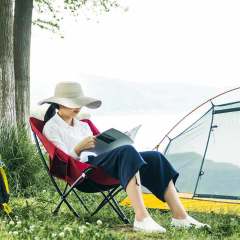 NatureHike Katlanabilir Kamp Sandalyesi Kırmızı
