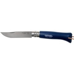 Opinel Inox Trekking 8 No Paslanmaz  Çelik Çakı (Mavi)