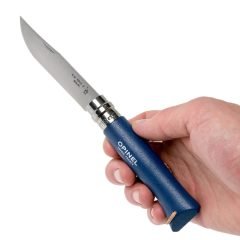 Opinel Inox Trekking 8 No Paslanmaz  Çelik Çakı (Mavi)