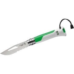 Opinel No 8 Outdoor Fluo Paslanmaz Çelik Çakı (Yeşil)