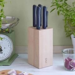 Opinel Intempora 5 Parça Bloklu Şef Bıçağı Seti