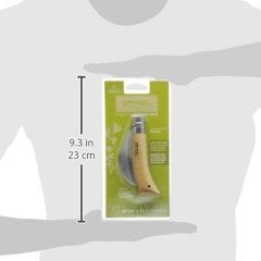 Opinel No 10 Inox Kayın Saplı Paslanmaz Çelik Bağ Çakısı