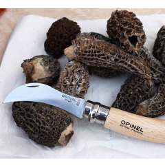 Opinel No 10 Inox Kayın Saplı Paslanmaz Çelik Bağ Çakısı