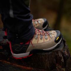 Asolo Fugitive Gore Tex Erkek Trekking Botu 44(1/2) - Bej/Kırmızı