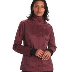Marmot PreCip Eco Su Geçirmez Kadın Ceket M - Bordo