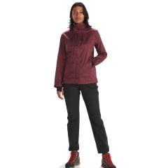 Marmot PreCip Eco Su Geçirmez Kadın Ceket M - Bordo