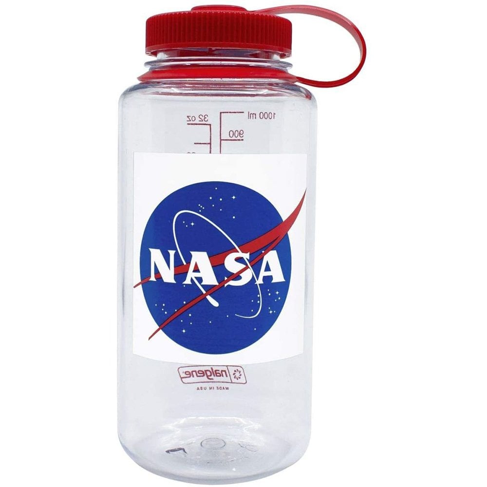 Nalgene Wide Mount Nasa Logo Tritan 1 Litre Suluk Matara
