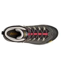 Asolo Cerium Gore Tex Erkek Trekking Botu 44(1/2) - Füme/Kırmızı