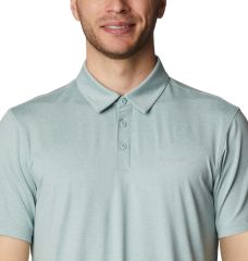 Columbia Tech Trail Erkek Polo Yaka Tişört M - Açık Yeşil