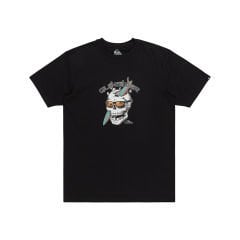 Quiksilver One Last Surf Erkek Tişört S - Siyah