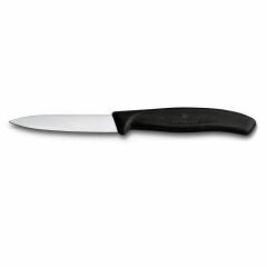 Victorinox Soyma Bıçağı 8Cm Sivri Fibrox Siyah 6.7603