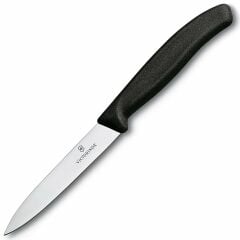 Victorinox Soyma Bıçağı 8Cm Sivri Fibrox Siyah 6.7603