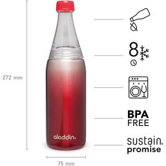 Aladdin Fresco Twist & Go Hybrid Vakumlu Şişe 0,60 Lt