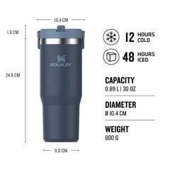 Stanley The IceFlow Flip Straw Pipetli Termos Bardak 0,89 LT