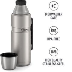 Thermos Sk2010 Stainless King Palanmaz Çelik Termos 1,2 LT 1,2 LT - Çelik