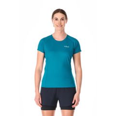 Rab Sonic Outdoor Kadın Tişört XL - Turkuaz